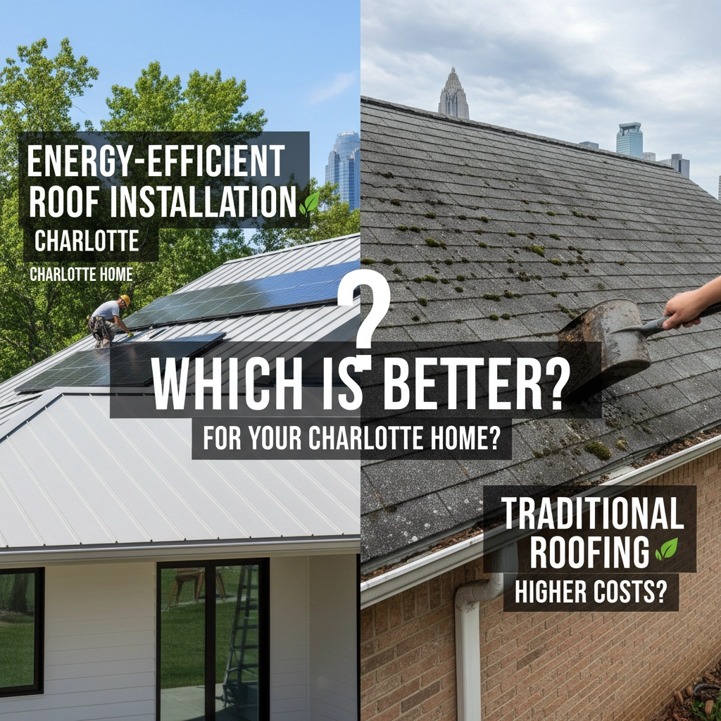 Energy Efficient Roof vs Traditional Roof