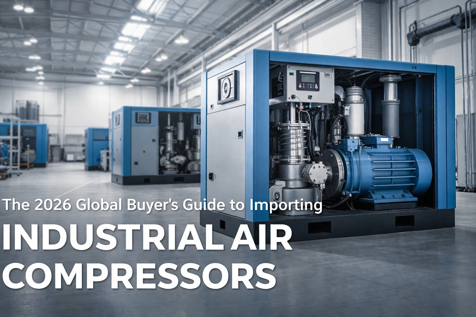 HERO The 2026 Global Buyer's Guide to Importing Industrial Air Compressors