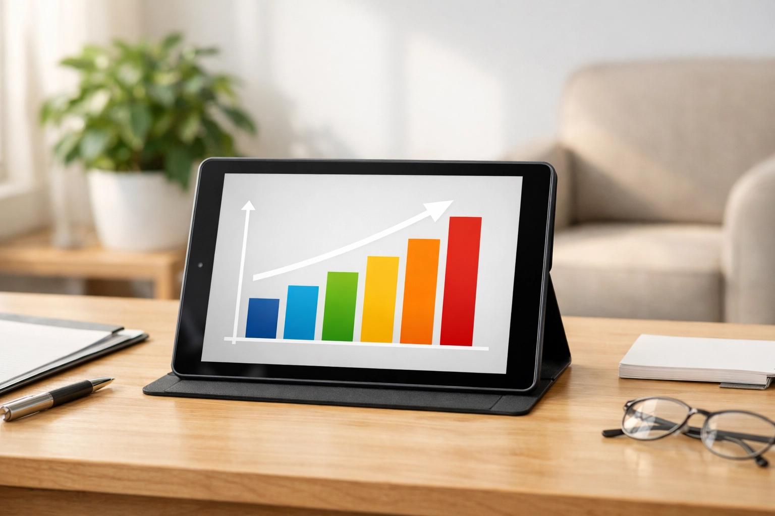Digital progress chart tracking ABA therapy data for Georgia Medicaid reauthorization.