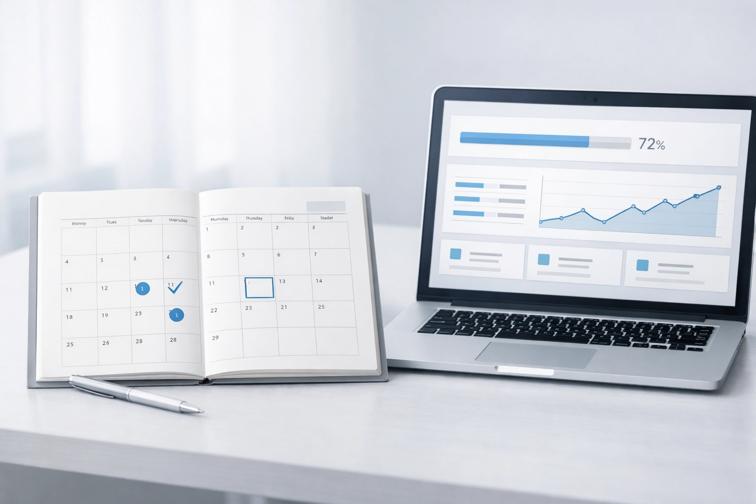 Calendar showing fast service bureau registration timeline for tax professionals