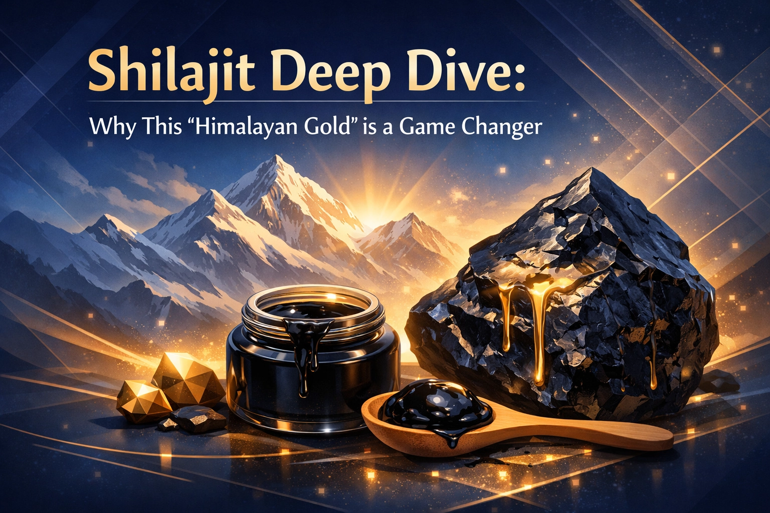 [HERO] Shilajit Deep Dive: Why This 'Himalayan Gold' is a Game Changer