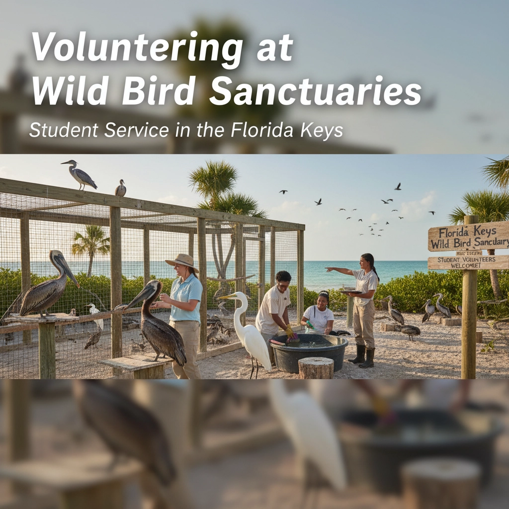 Volunteering at Wild Bird Sanctuaries: Student Service in the Florida Keys