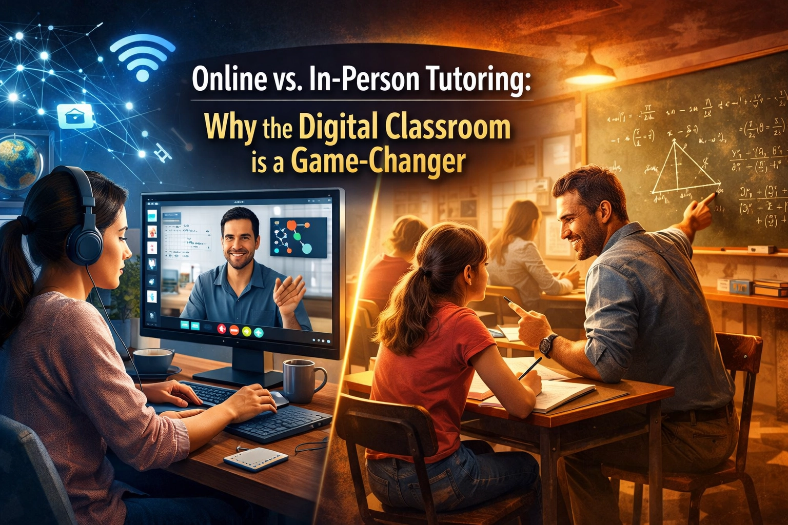 [HERO] Online vs. In-Person Tutoring: Why the Digital Classroom is a Game-Changer