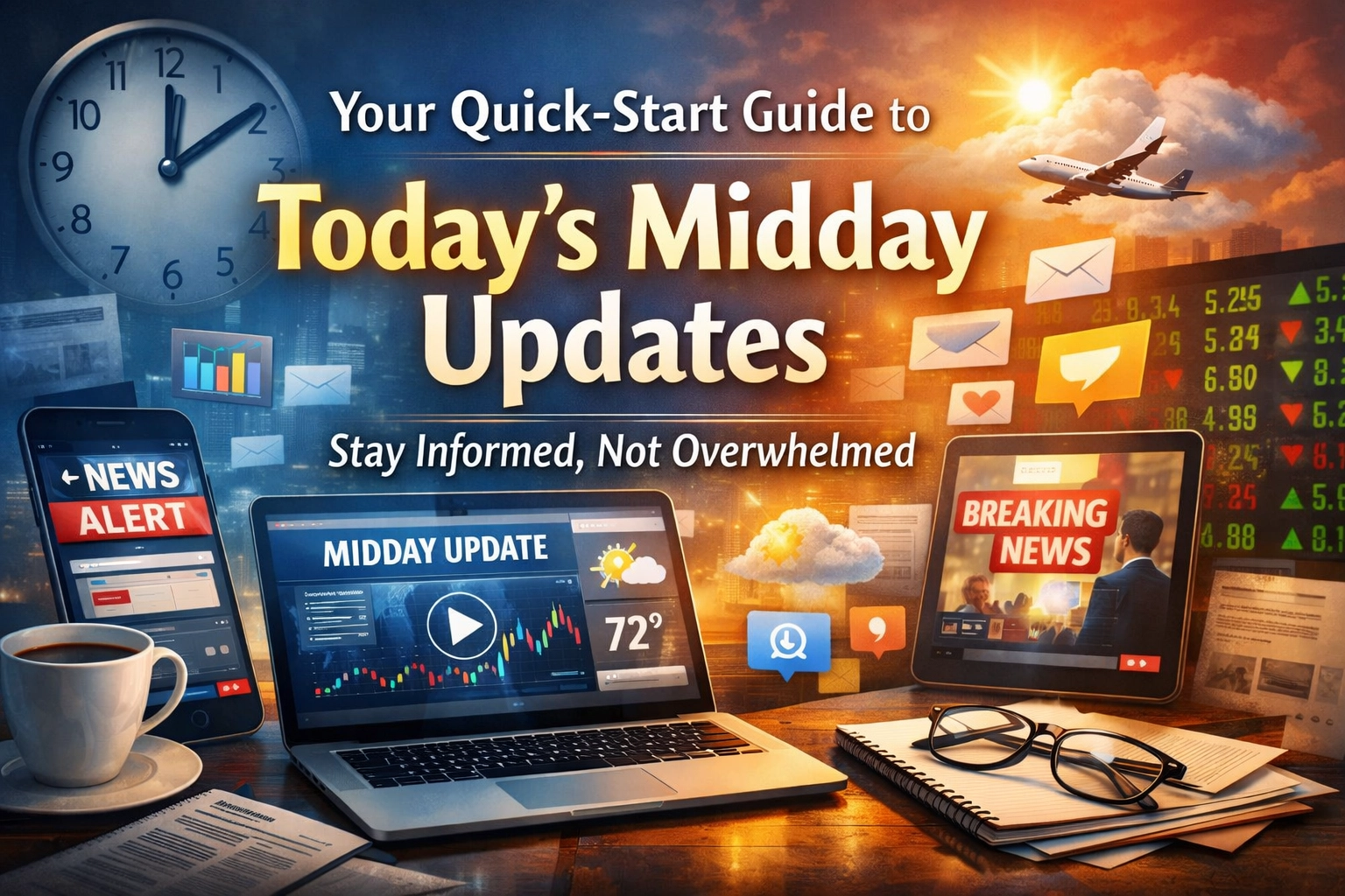 [HERO] Your Quick-Start Guide to Today’s Midday Updates: Stay Informed, Not Overwhelmed
