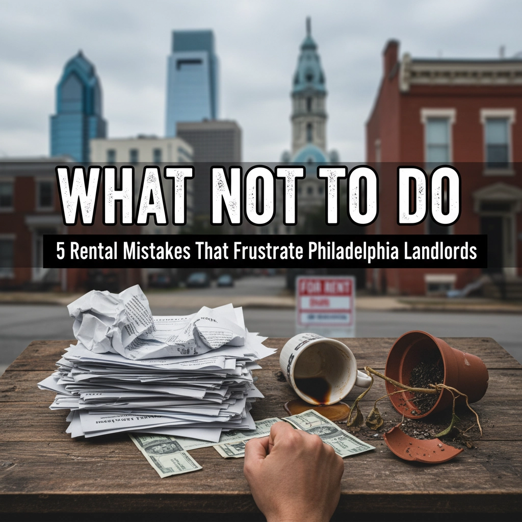 What NOT to Do: 5 Rental Mistakes That Frustrate Philadelphia Landlords