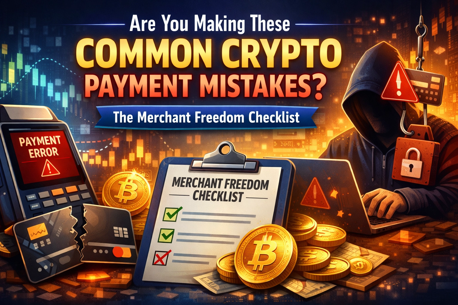 [HERO] Are You Making These Common Crypto Payment Mistakes? The Merchant Freedom Checklist