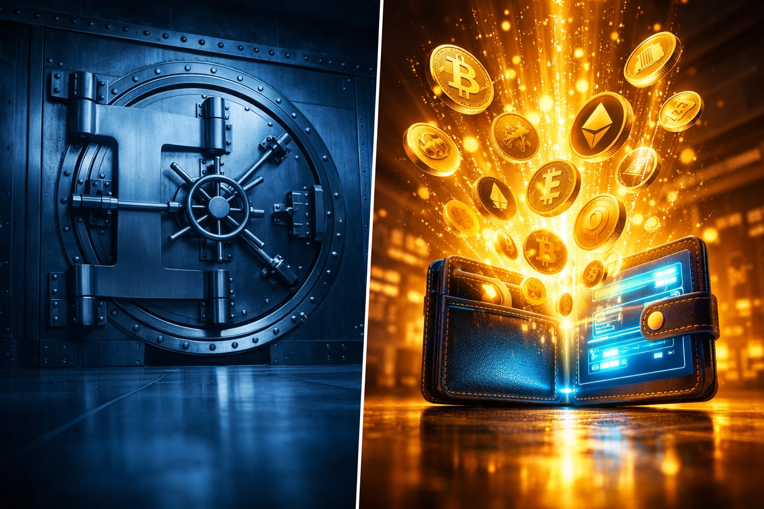 Self-custody merchant account versus traditional custodial crypto payment system comparison