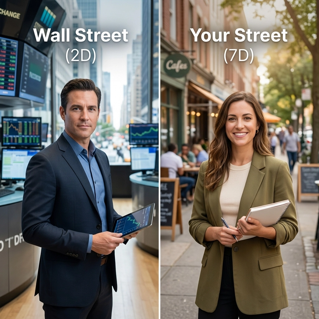 [HERO] Wall Street (2D) vs Your Street (7D): Why Every Investor Should Care