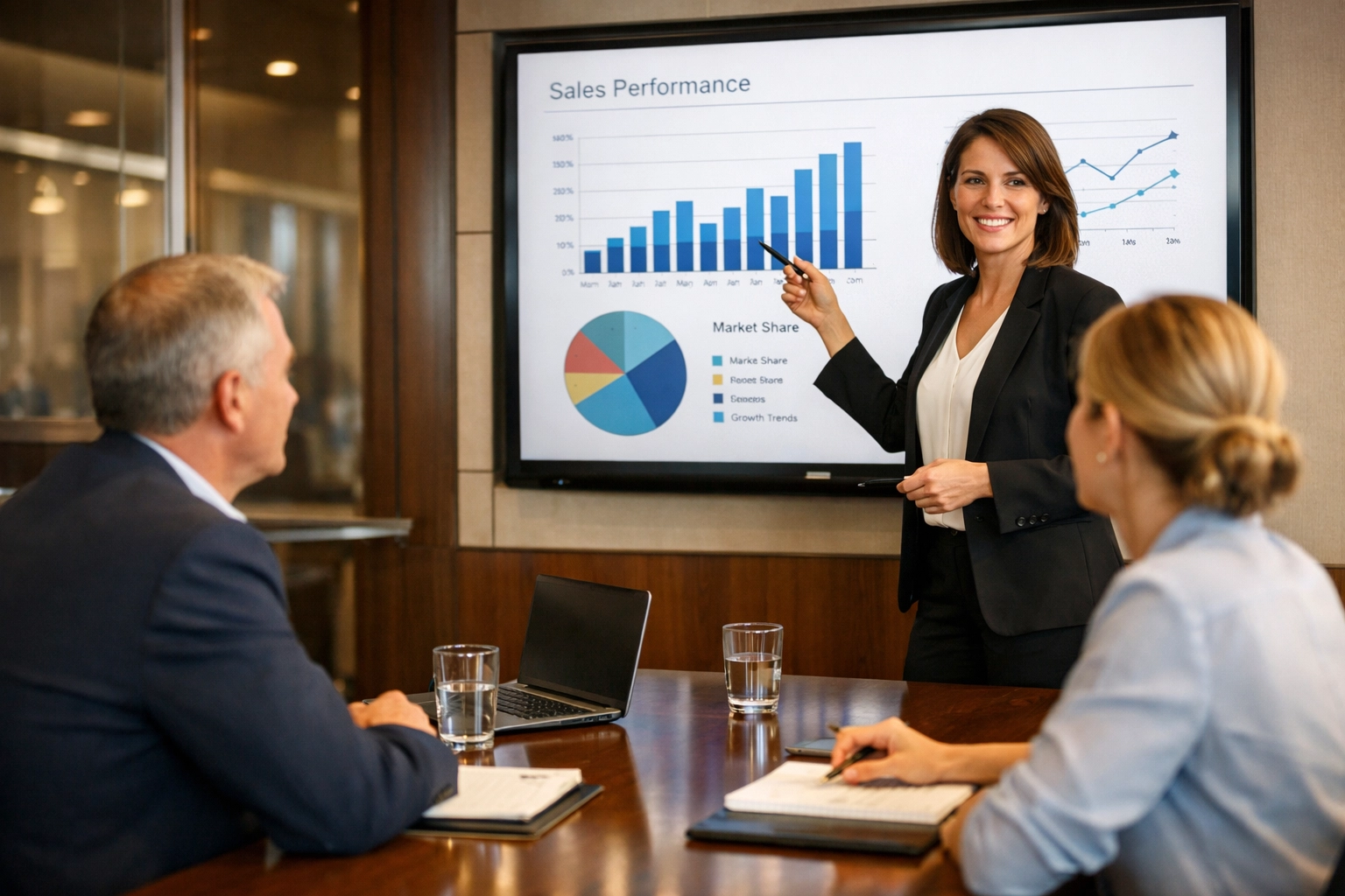 Strategic leadership meeting focused on maximizing ROI and financier representation for property projects.