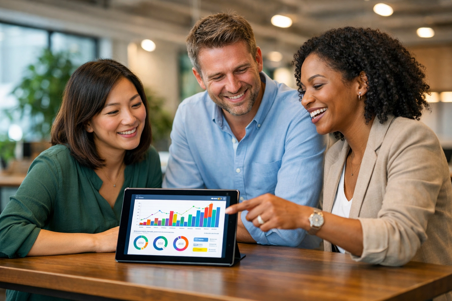 Professional team reviewing ITAM dashboards and license management to maximize ServiceNow ROI.