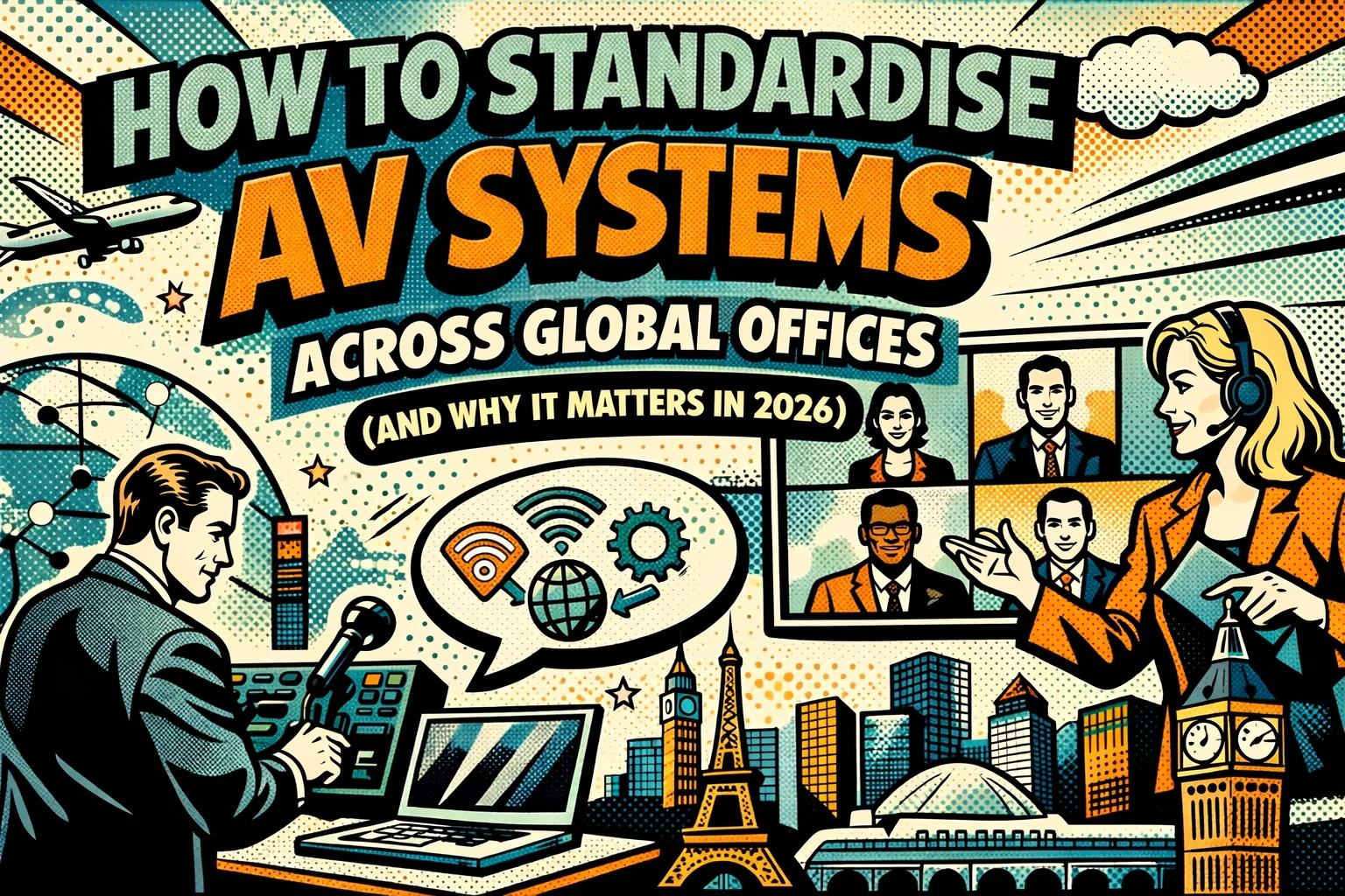 [HERO] How to Standardise AV Systems Across Global Offices (And Why It Matters in 2026)