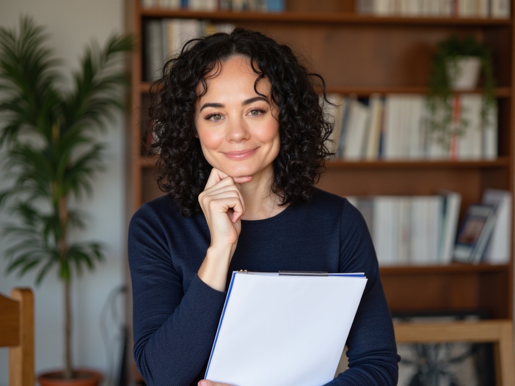 A friendly estate planning attorney in a welcoming office ready to assist clients