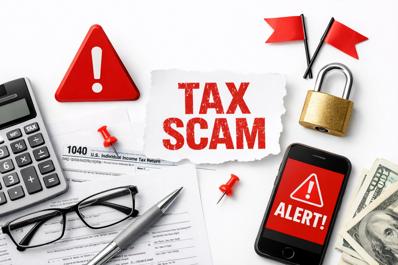 [HERO] 7 señales de alerta de estafas fiscales que se te están pasando (y cómo protegerte) / 7 Tax Scam Red Flags You