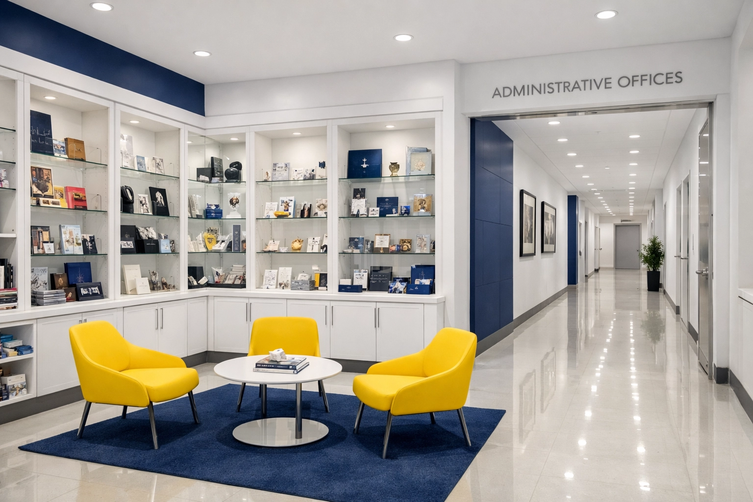 Spotless museum gift shop and commercial interior cleaning in Plymouth.