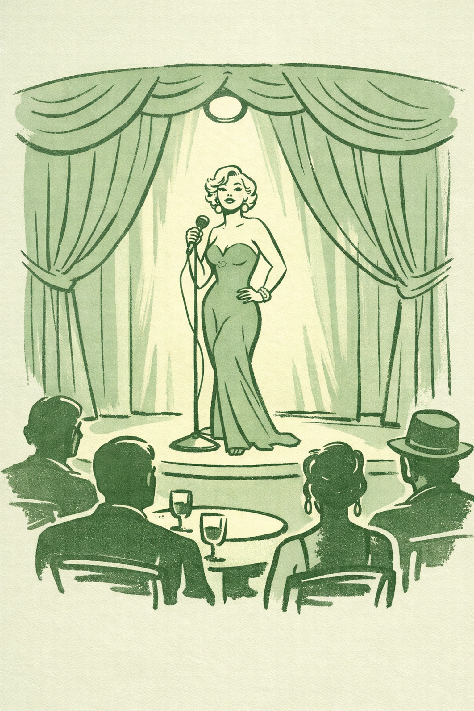 Christine Jorgensen nightclub performance advocating for transgender visibility in 1960s