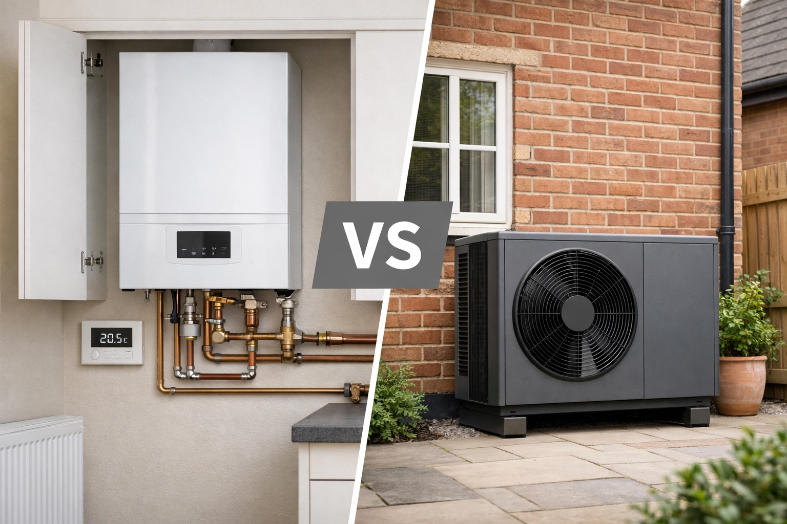 [HERO] Gas Boiler Vs Air Source Heat Pump: Which Is Better For Your Northamptonshire Home?