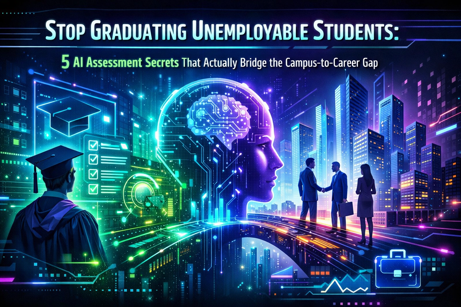 [HERO] Stop Graduating Unemployable Students: 5 AI Assessment Secrets That Actually Bridge the Campus-to-Career Gap