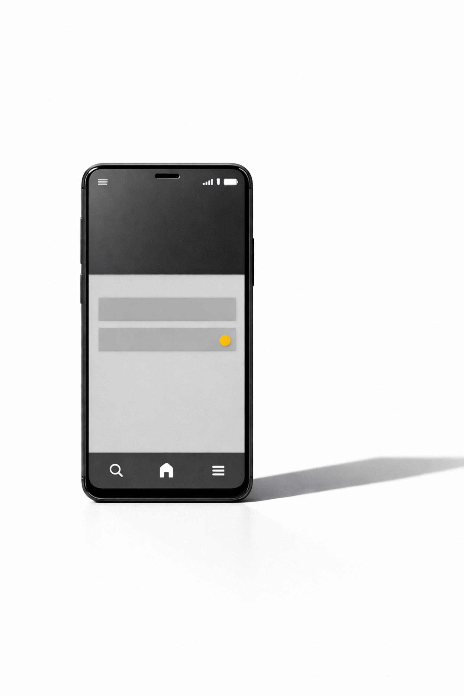 Grayscale smartphone screen showing digital wellbeing strategy to reduce social media addiction