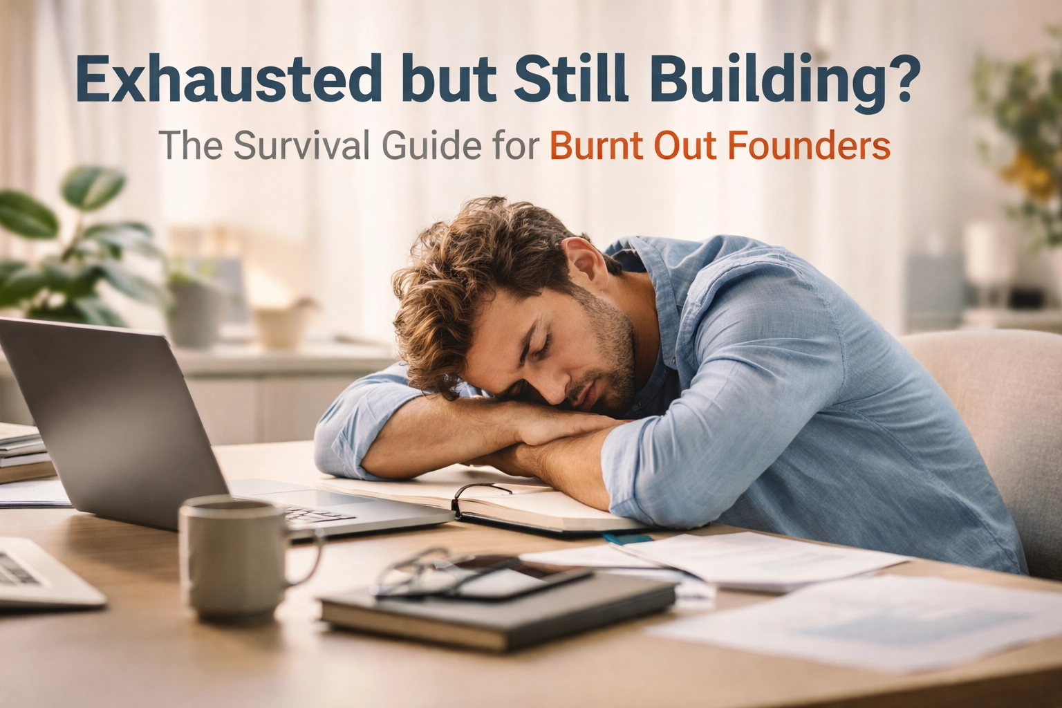 [HERO] Exhausted but Still Building? The Survival Guide for Burnt Out Founders