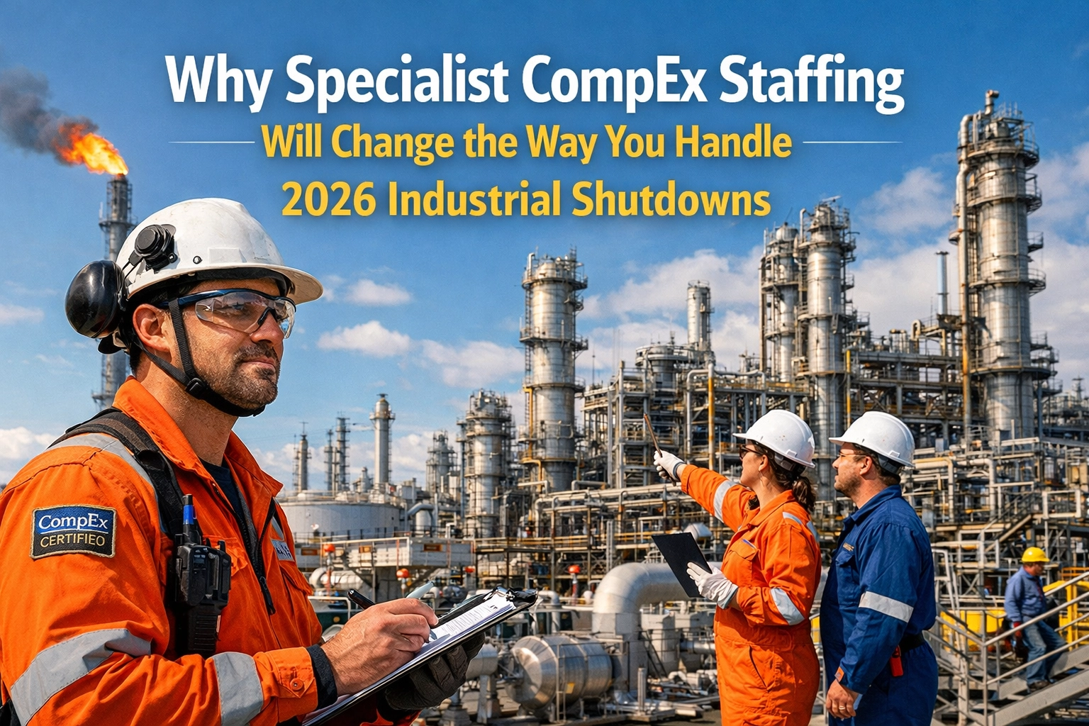 [HERO] Why Specialist CompEx Staffing Will Change the Way You Handle 2026 Industrial Shutdowns