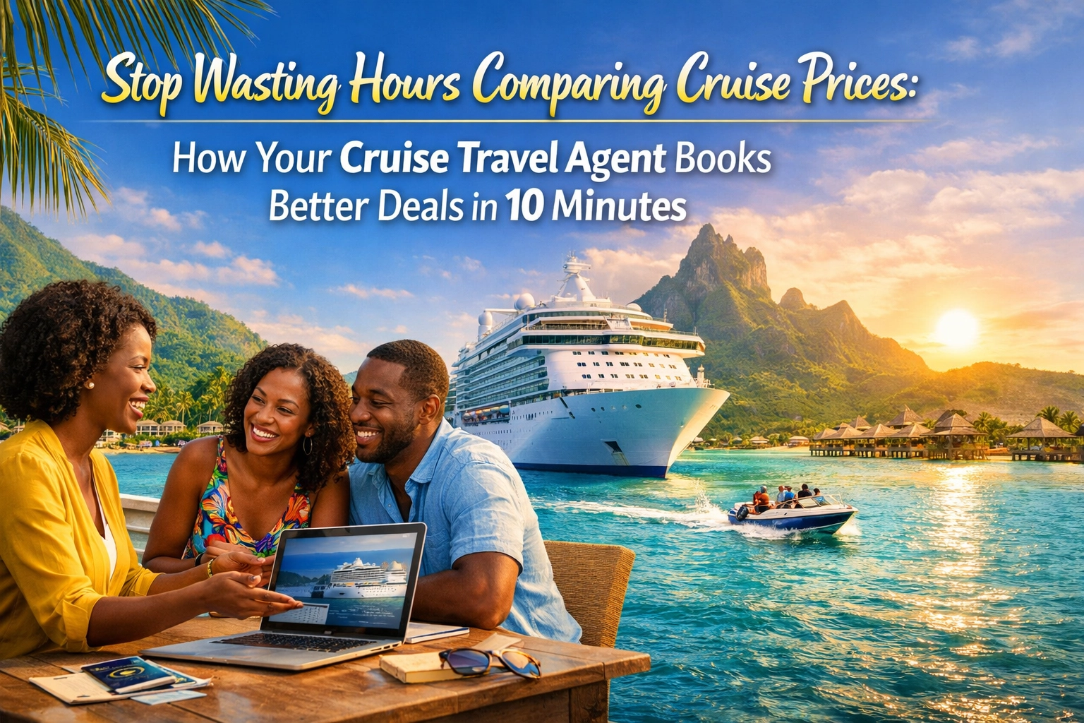 [HERO] Stop Wasting Hours Comparing Cruise Prices: How Your Cruise Travel Agent Books Better Deals in 10 Minutes