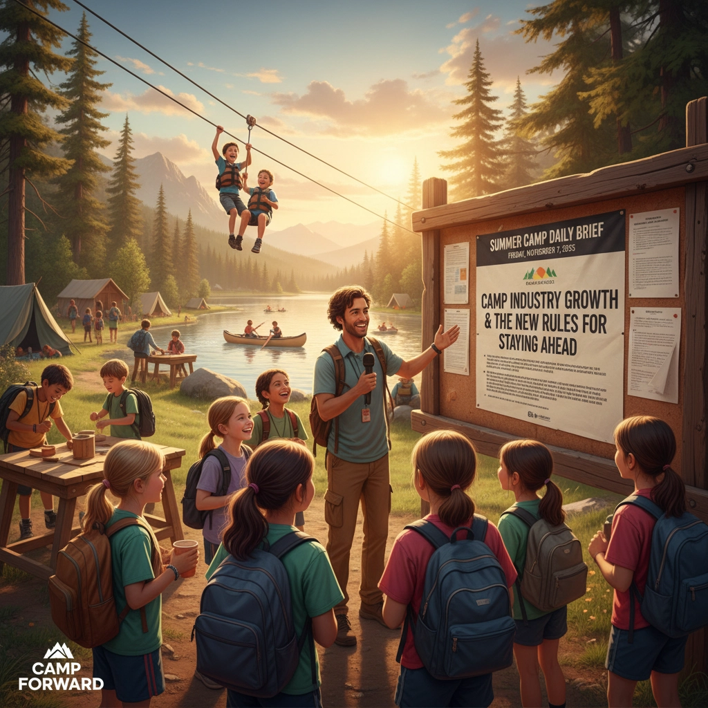 Summer Camp Daily Brief : Friday, November 7, 2025: Camp Industry Growth and The New Rules for Staying Ahead