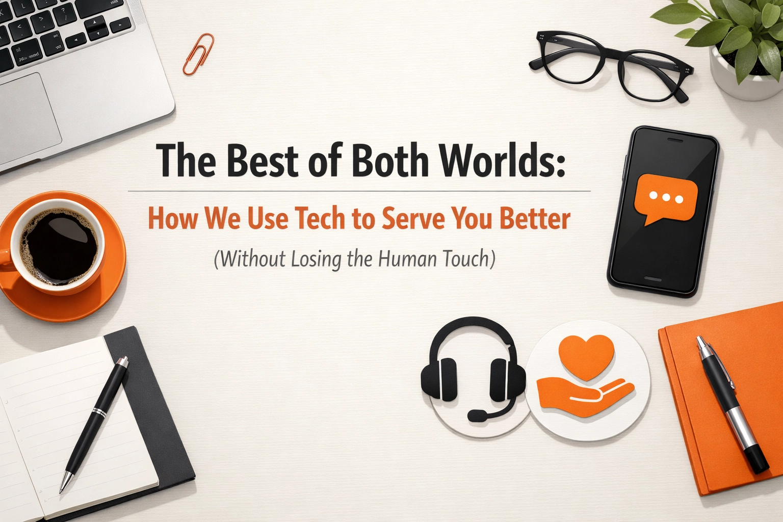 [HERO] The Best of Both Worlds: How We Use Tech to Serve You Better (Without Losing the Human Touch)