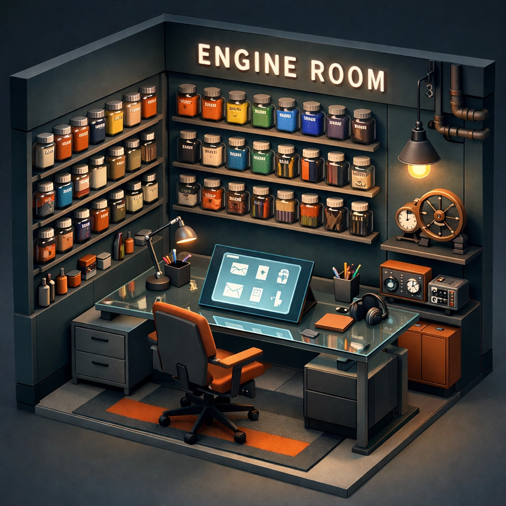 Digital inventory system helping an online trading hub organize production.