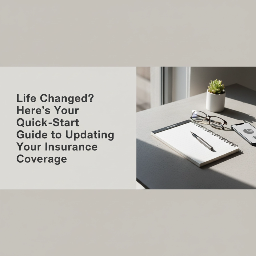 Life Changed? Here's Your Quick-Start Guide to Updating Your Insurance Coverage