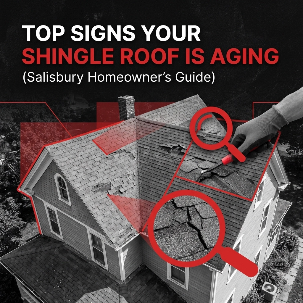 Top Signs Your Shingle Roof Is Aging (Salisbury Homeowner's Guide)