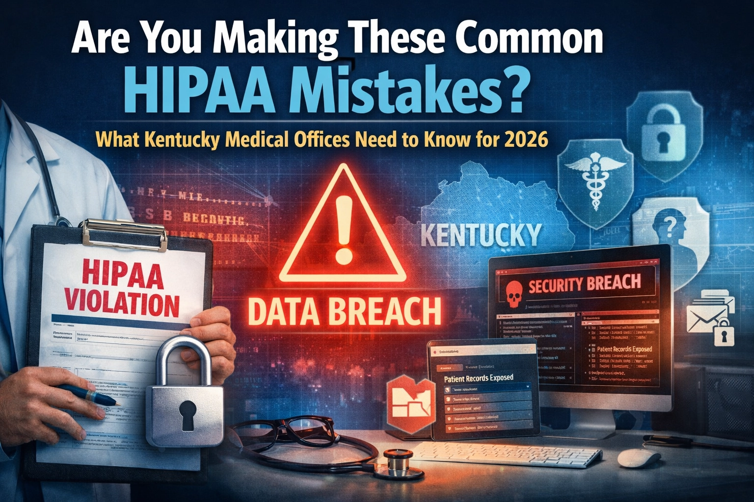 [HERO] Are You Making These Common HIPAA Mistakes? What Kentucky Medical Offices Need to Know for 2026