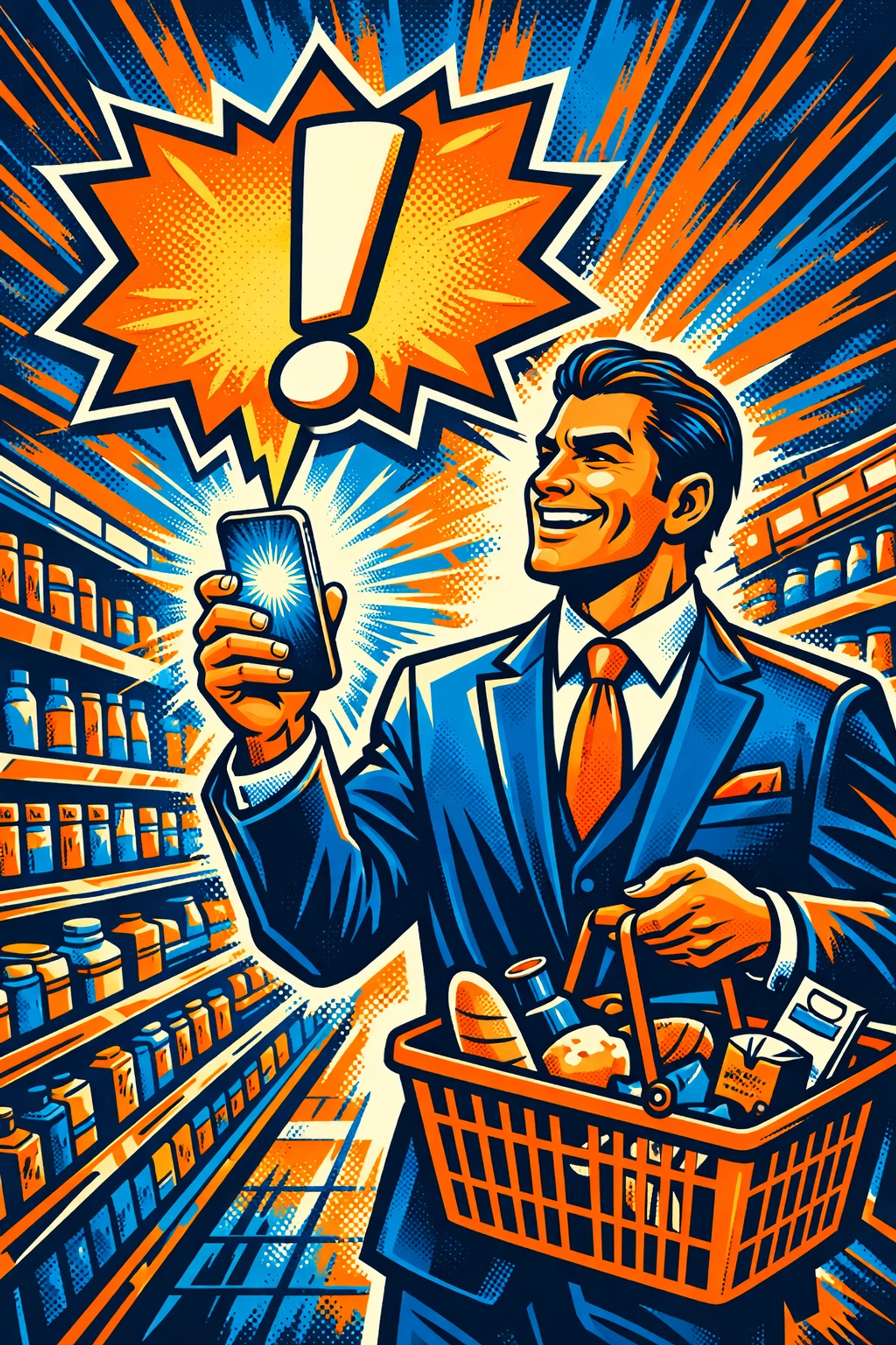 A business owner receiving an instant lead alert on a smartphone using AI business automation tools.