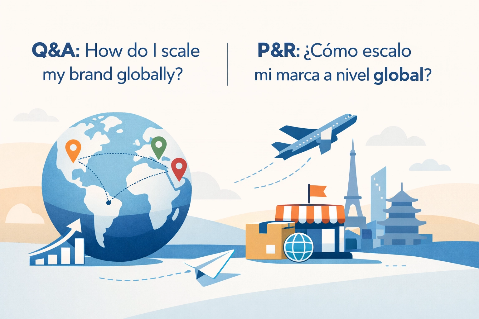 [HERO] Q&A: How do I scale my brand globally? | P&R: ¿Cómo escalo mi marca a nivel global?