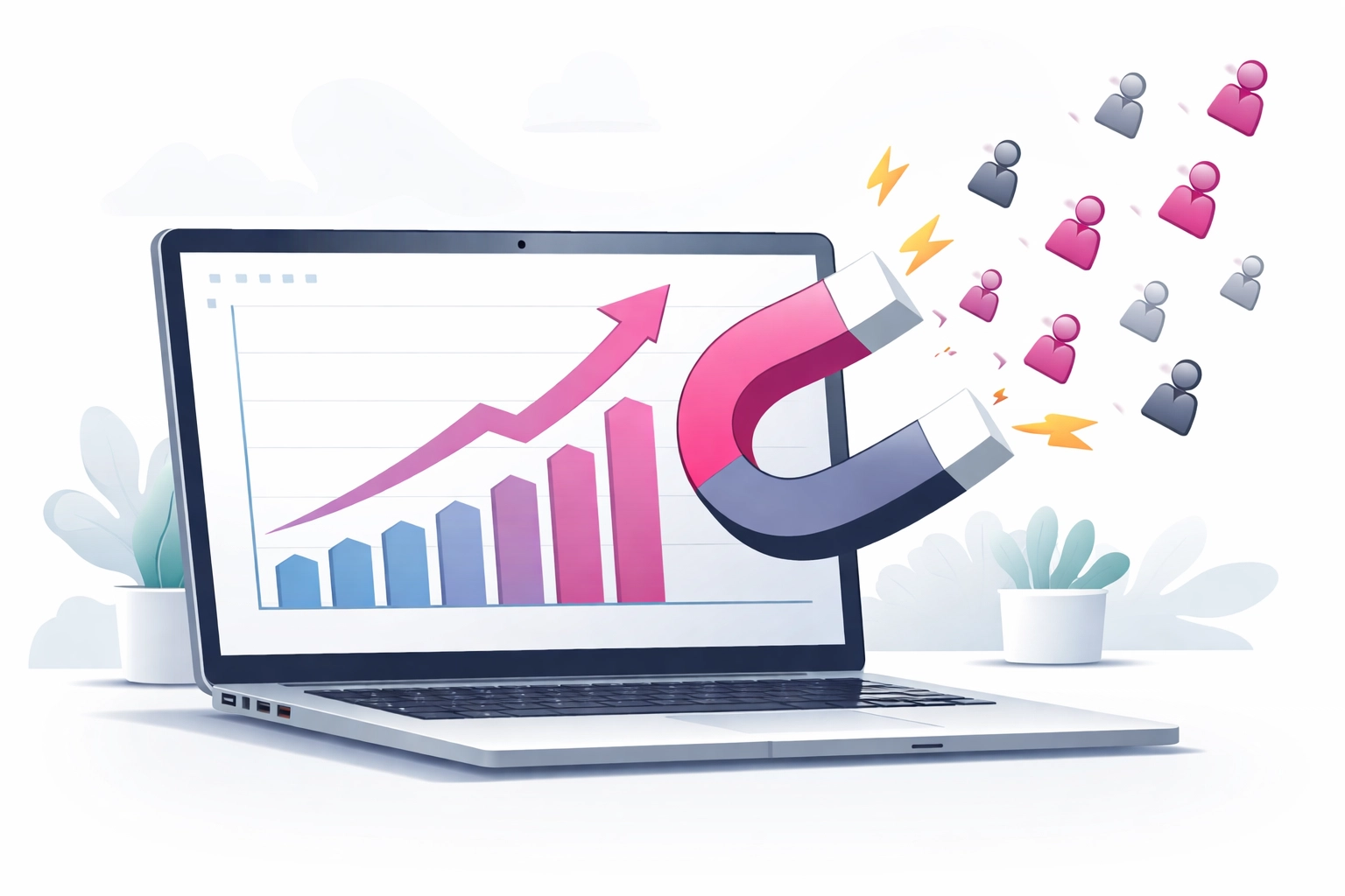 Lead generation strategy attracting customers through cost-effective digital marketing