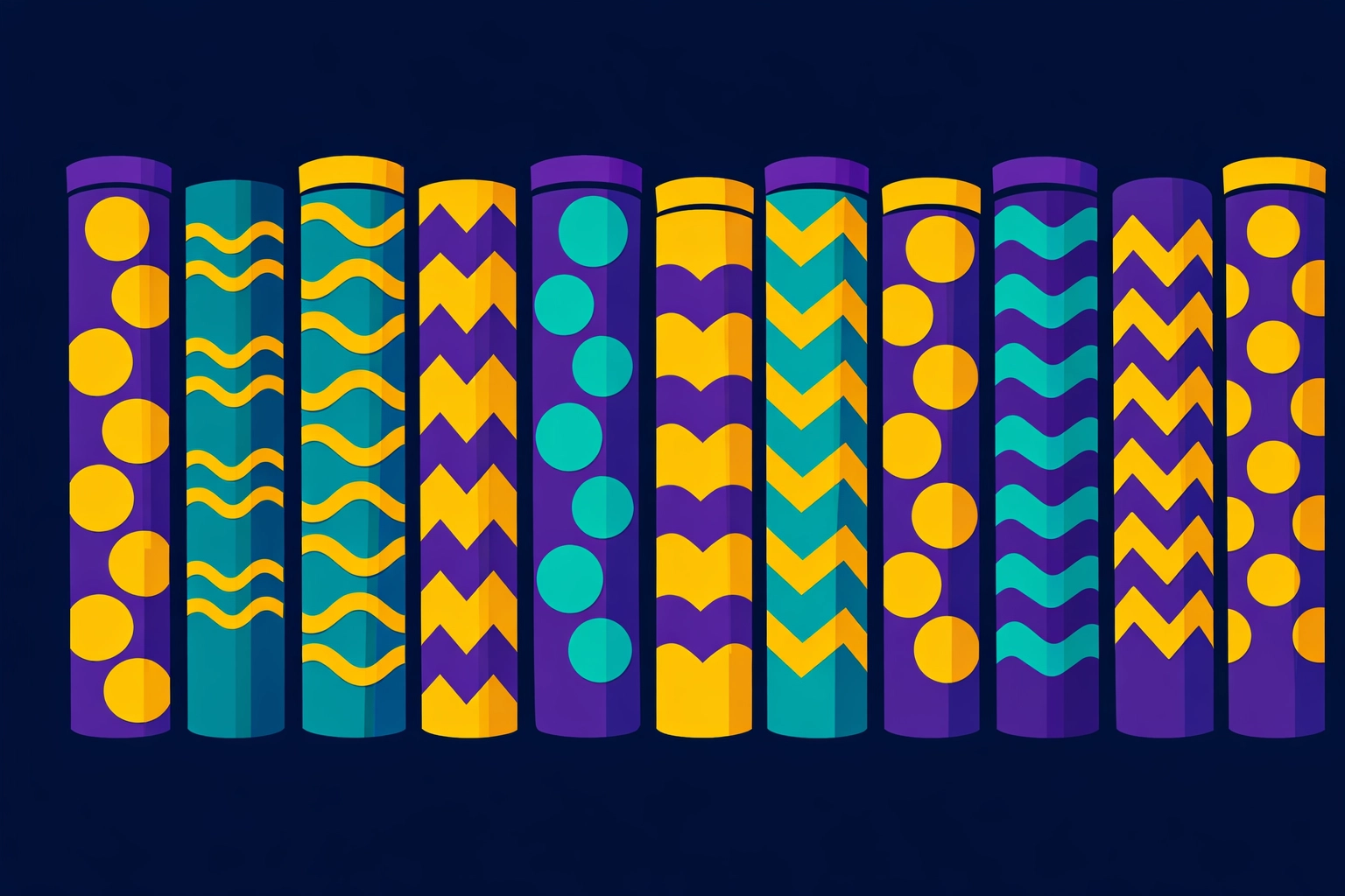 Top 10 Instagrammable Places in Kyoto for Your Next Trip 4 Artistic depiction of the glowing Kimono Forest poles at Arashiyama Station, Kyoto.