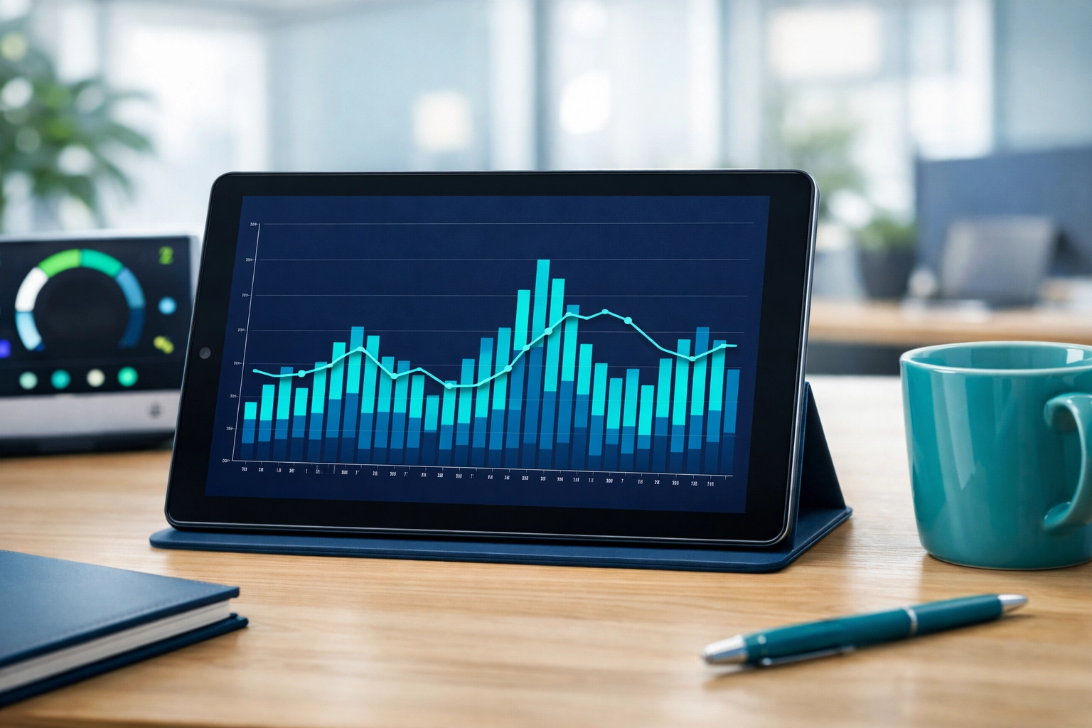 Smart meter displaying half-hourly electricity data for MHHS business billing