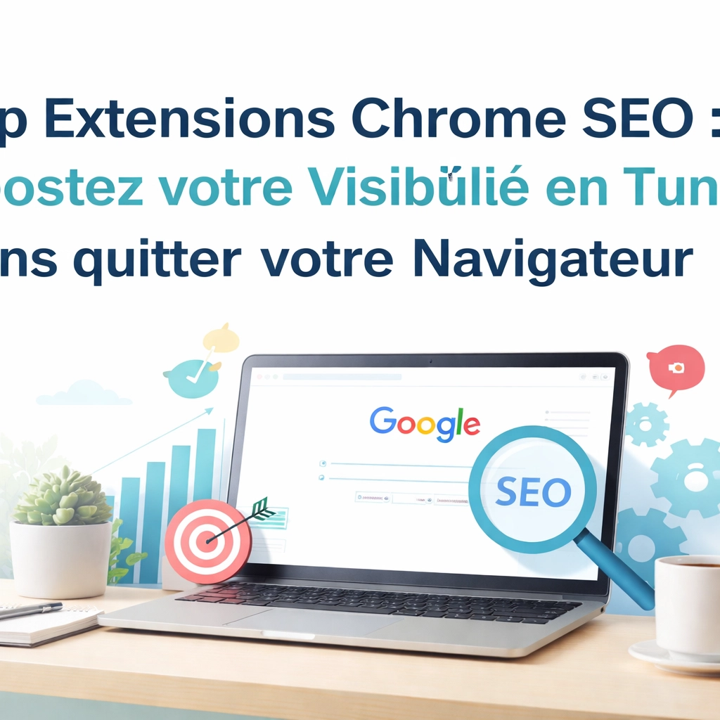 Top Extensions Chrome SEO : Boostez votre Visibilité en Tunisie sans quitter votre Navigateur