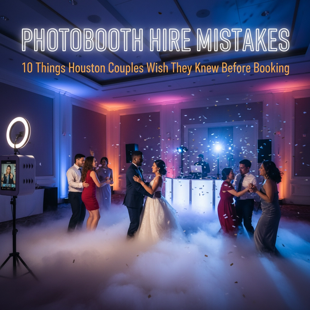 Photobooth Hire Mistakes: 10 Things Houston Couples Wish They Knew Before Booking