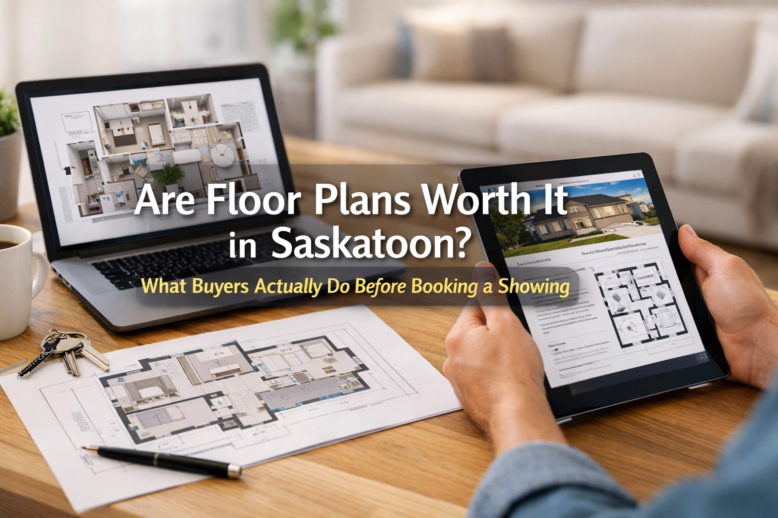 [HERO] Are Floor Plans Worth It in Saskatoon? What Buyers Actually Do Before Booking a Showing