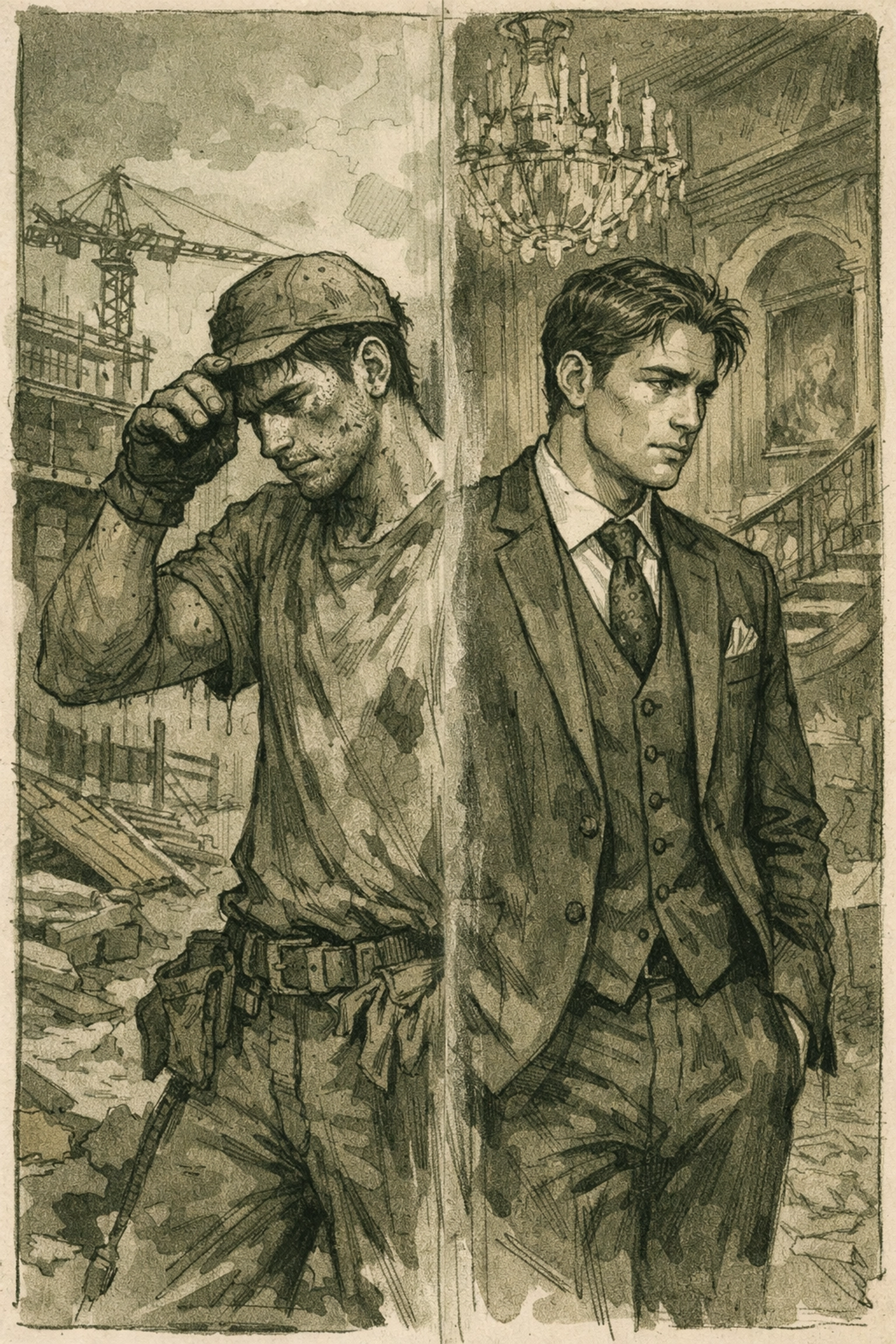 Transformation in historical gay romance: immigrant laborer becomes wealthy man's companion