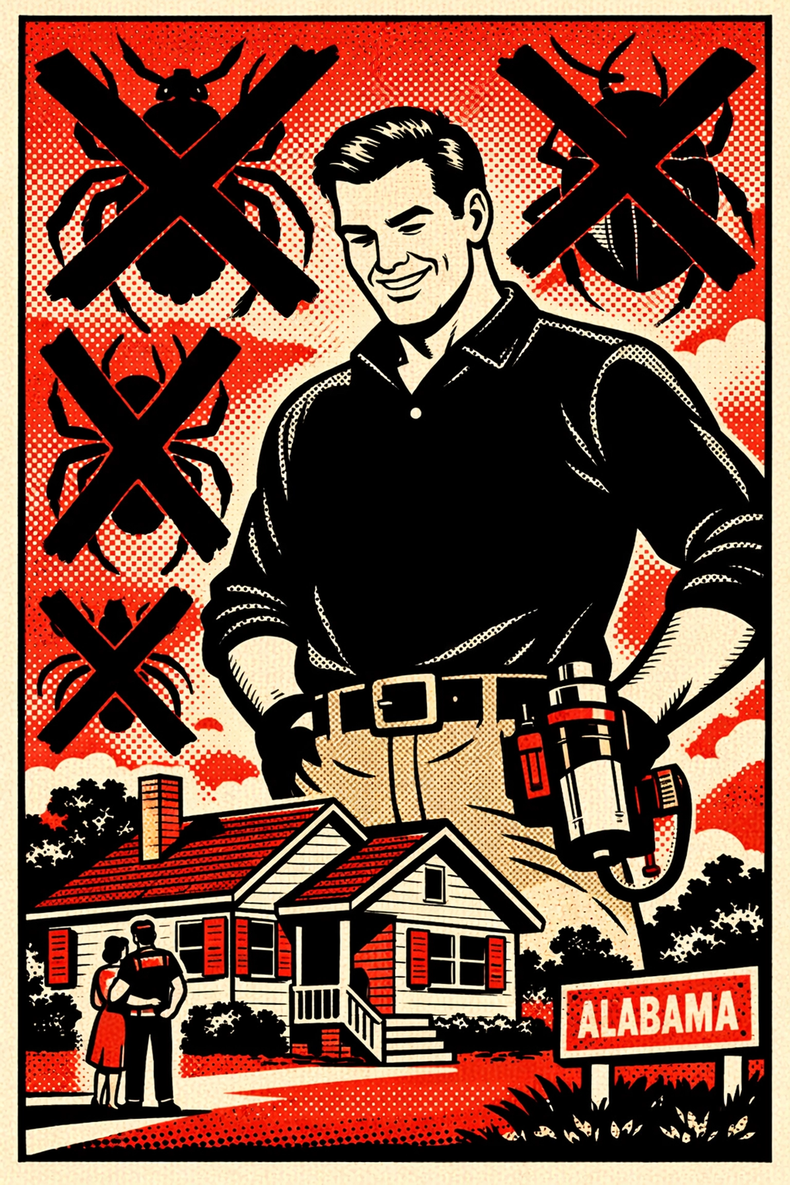 Friendly exterminator providing reliable pest control for Winston County and Jasper homes.