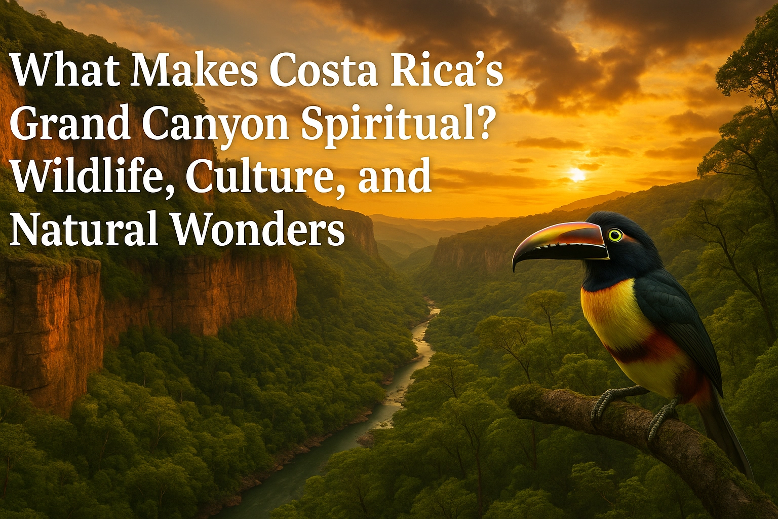 What Makes Costa Rica's Grand Canyon Spiritual? Wildlife, Culture, and Natural Wonders