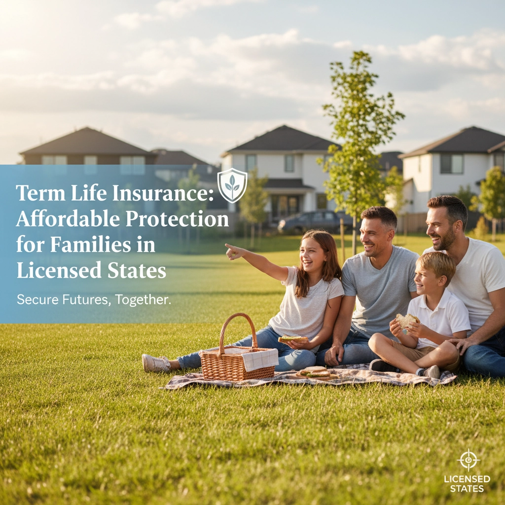 Term Life Insurance: Affordable Protection for Families in Licensed States