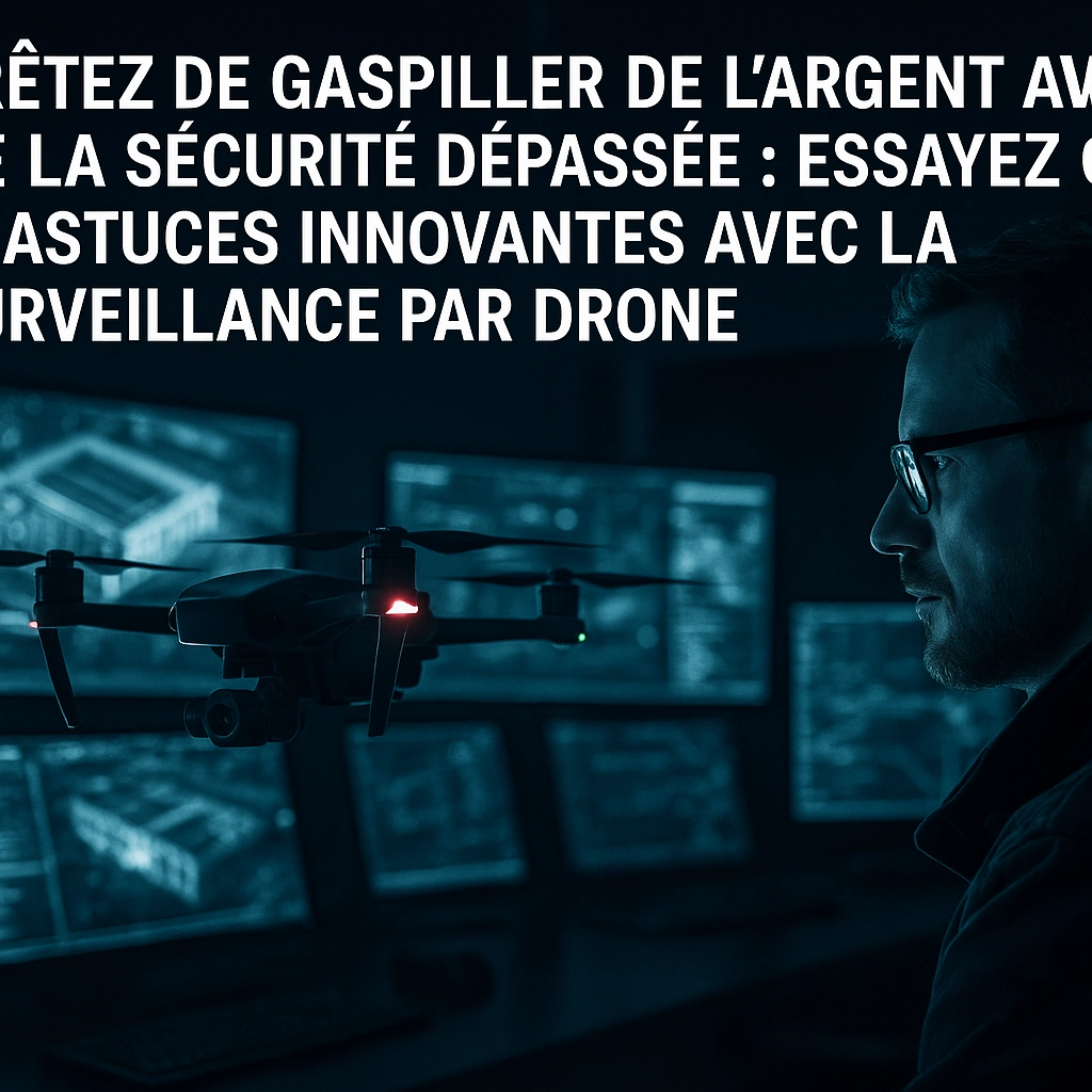 Arrêtez de gaspiller de l'argent avec de la sécurité dépassée : essayez ces 7 astuces innovantes avec la surveillance par drone