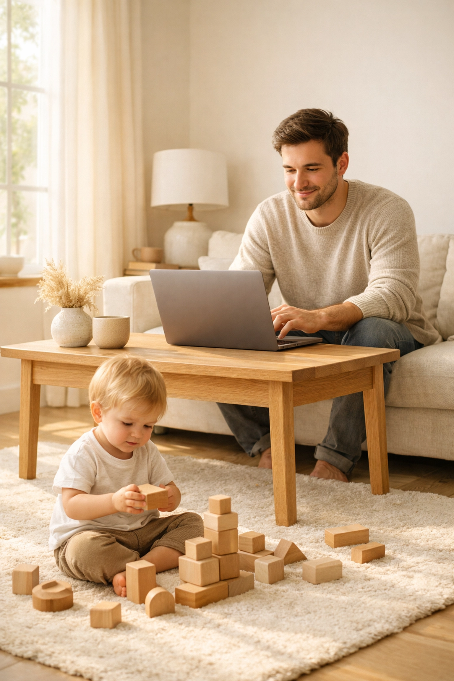 Parent reviewing 2026 tax updates at home as Child Tax Credit changes support families