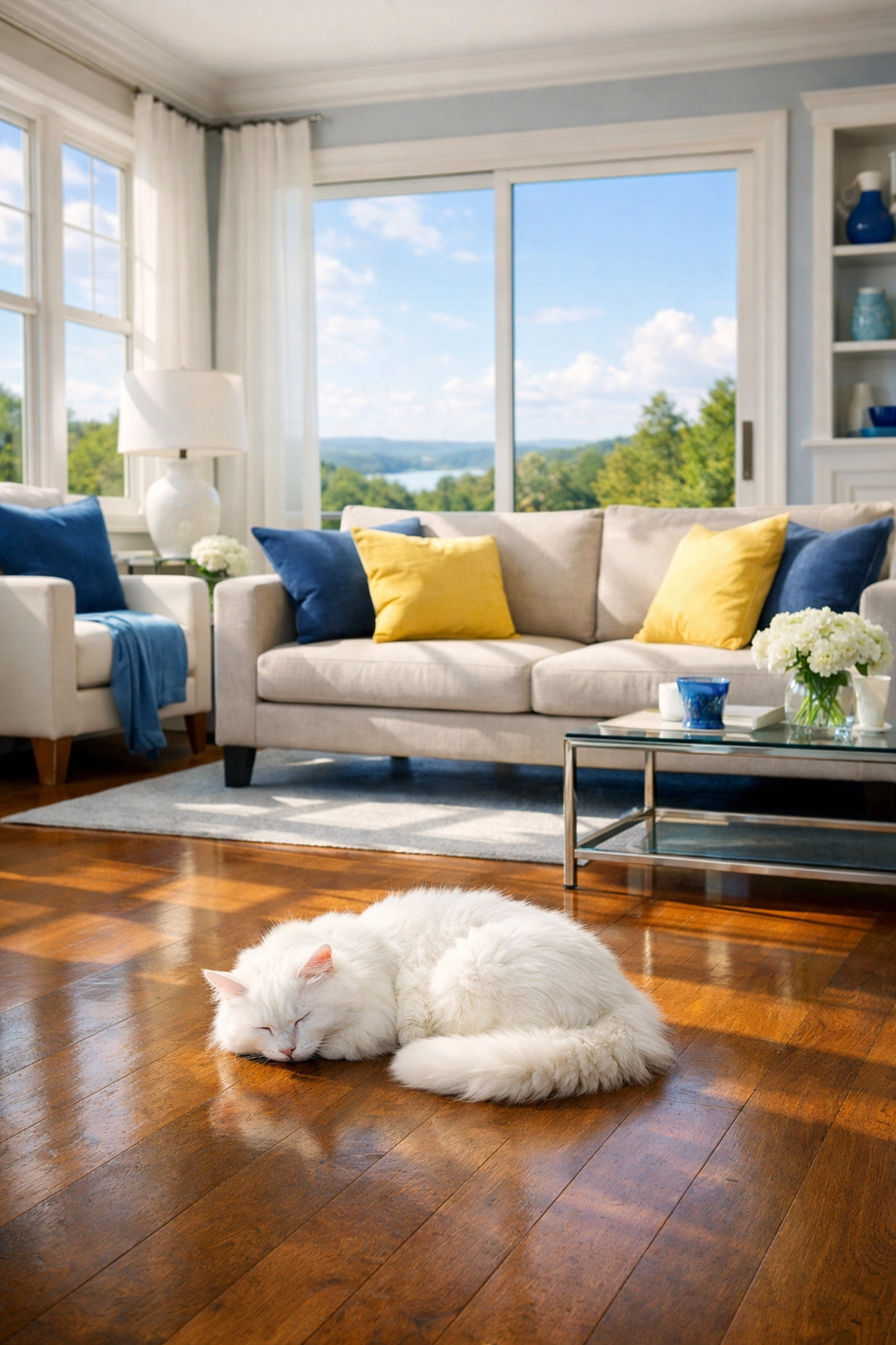 Eco-friendly deep cleaning Medway service ensures a safe living room for pets and families.