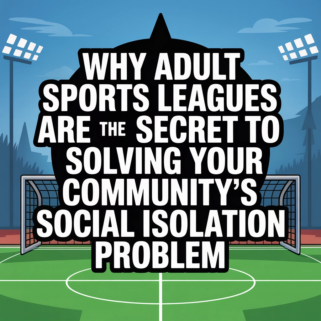 Why Adult Sports Leagues Are the Secret to Solving Your Community&#39;s Social Isolation Problem