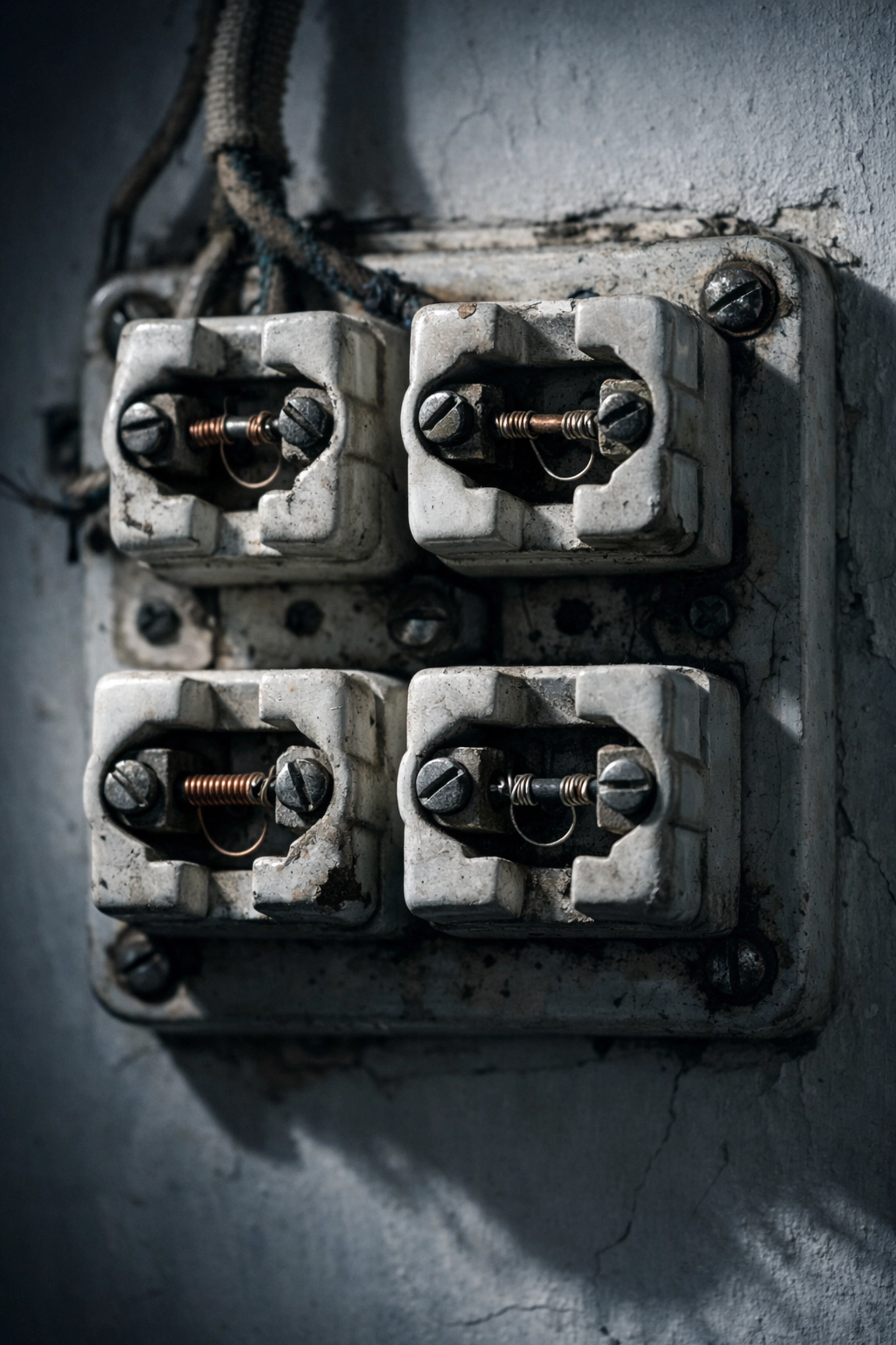 Outdated fuse wire consumer unit requiring upgrade in Bournemouth home
