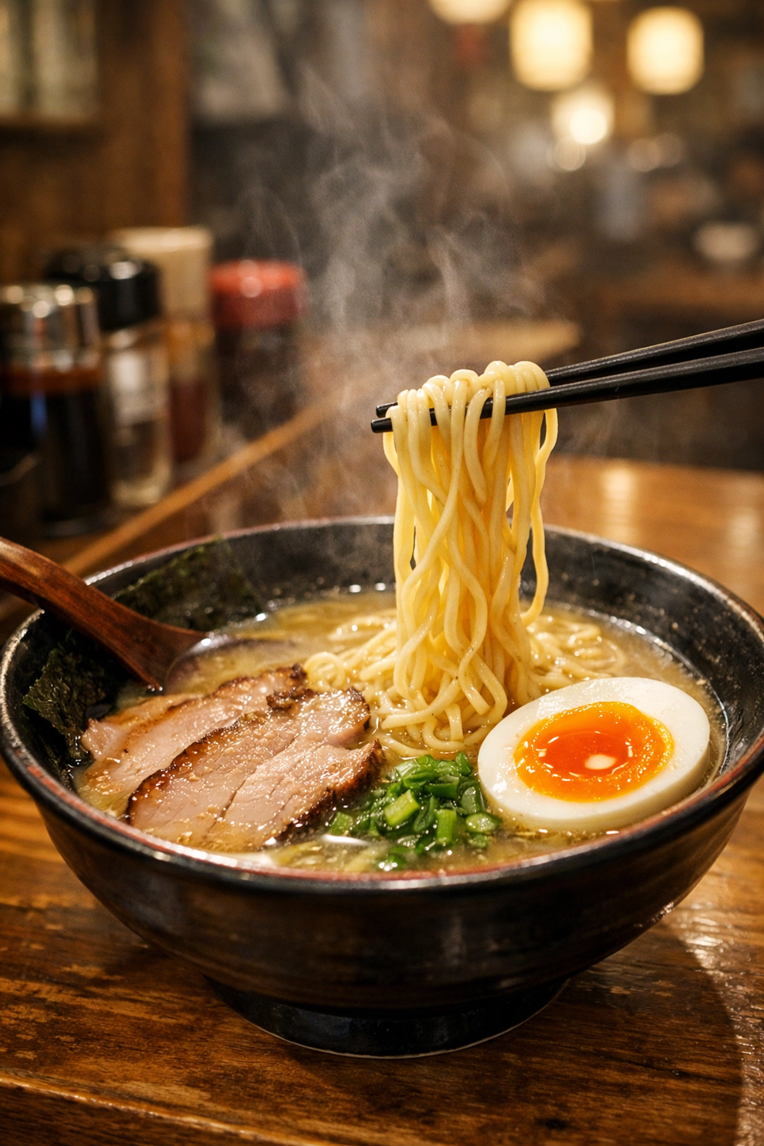 Top 10 Tokyo Cheap Eats for Budget Travelers (And Where to Find Them) 1 Steaming Tokyo ramen in Minato City noodle shop, budget travel food favorite