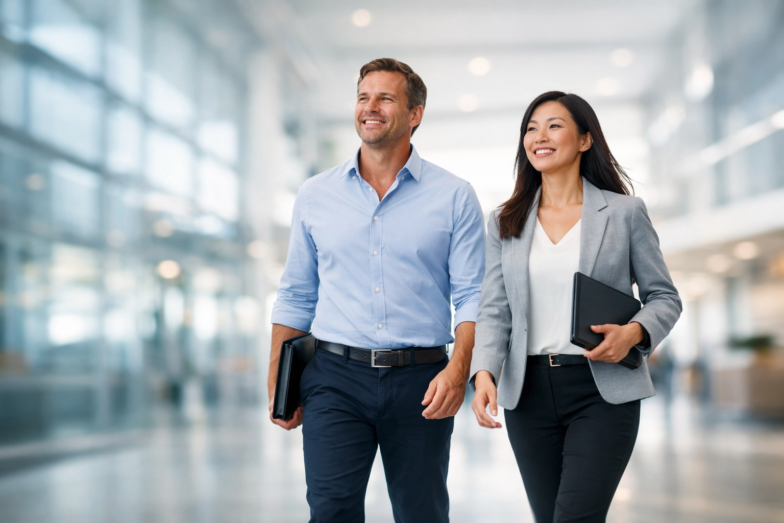 Successful professionals embracing the future of work and automated ServiceNow workflows.